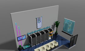 【哈粉世界】3D的房间之宾馆厕所