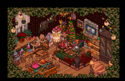 圣诞节氛围的小房间！
