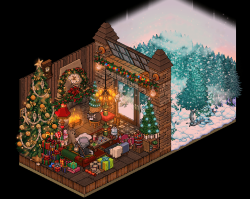 暴风雪圣诞小屋